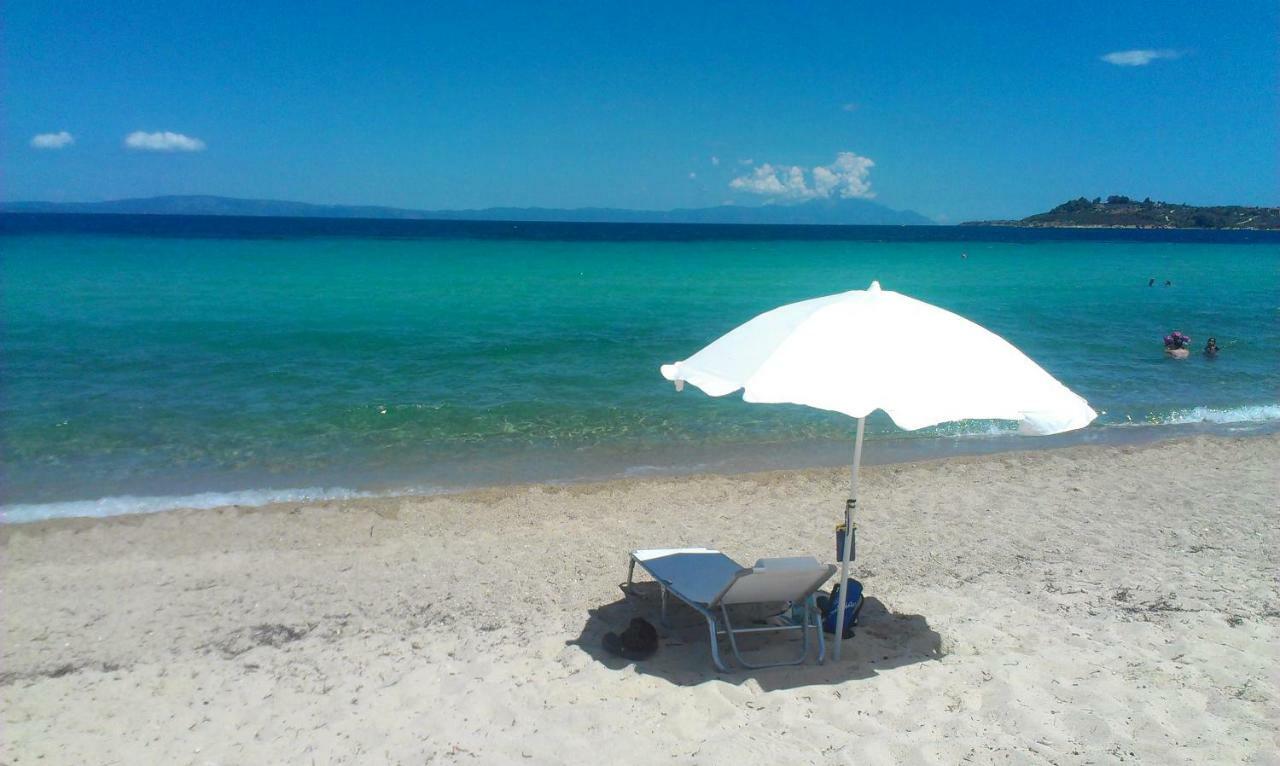 Athos View Villa By The Sea Ormos Panagias Exterior photo