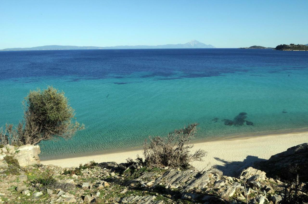 Athos View Villa By The Sea Ormos Panagias Exterior photo