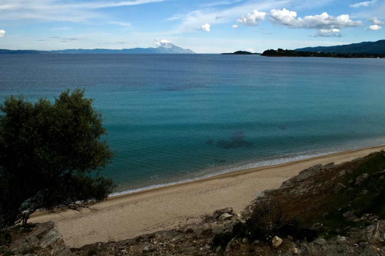 Athos View Villa By The Sea Ormos Panagias Exterior photo