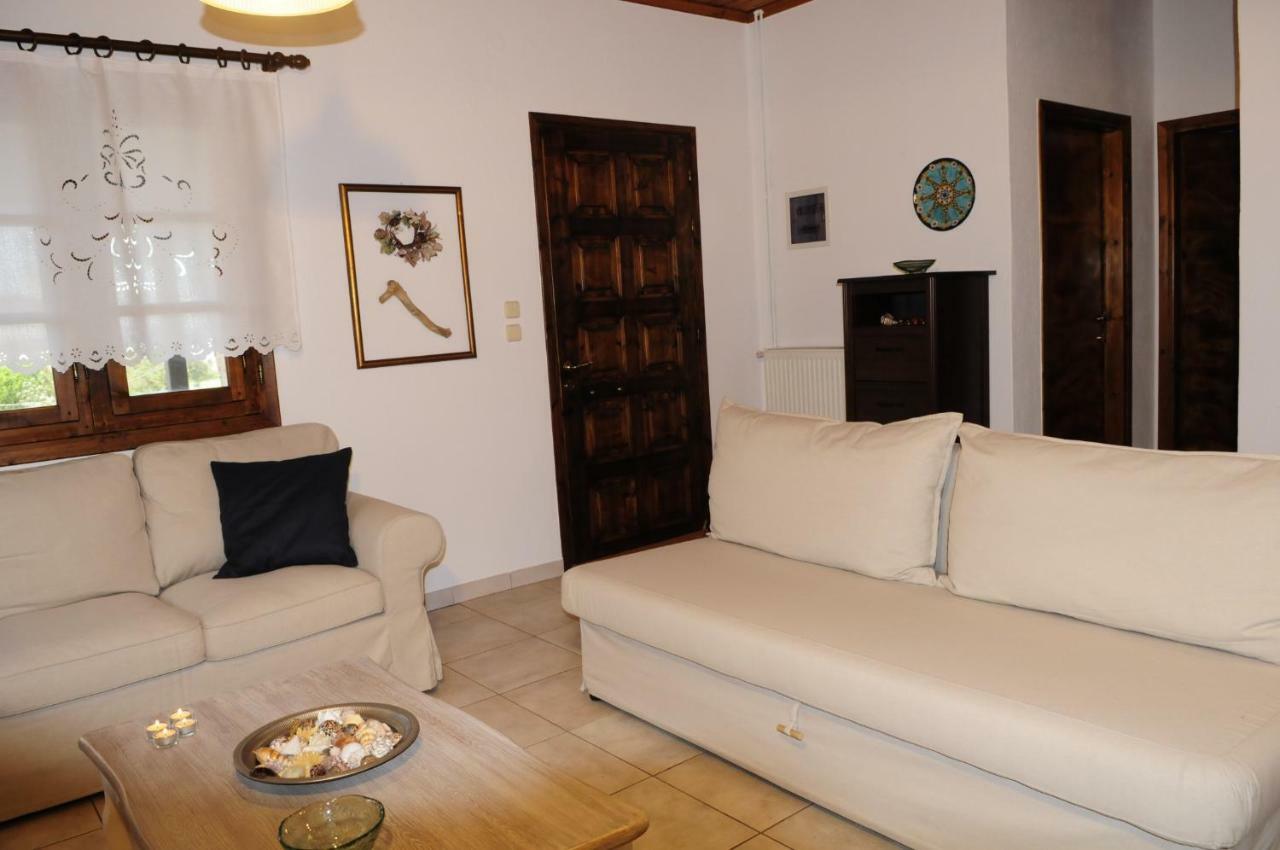 Athos View Villa By The Sea Ormos Panagias Exterior photo