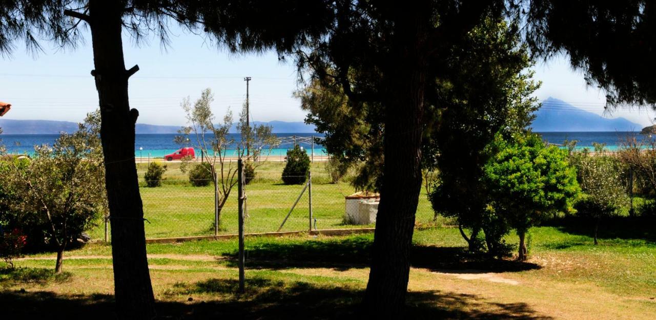 Athos View Villa By The Sea Ormos Panagias Exterior photo