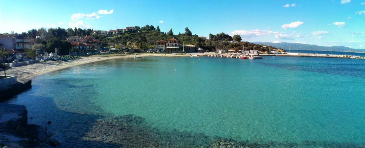 Athos View Villa By The Sea Ormos Panagias Exterior photo