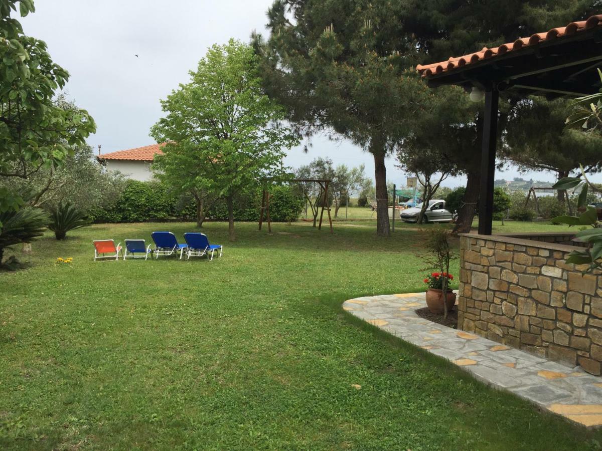 Athos View Villa By The Sea Ormos Panagias Exterior photo